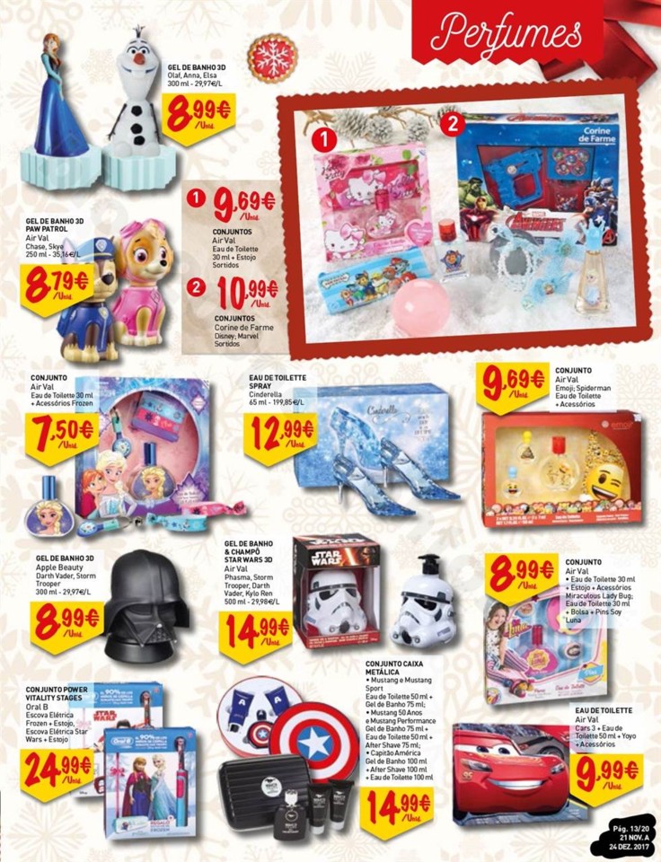 Antevisão Folheto INTERMARCHÉ Presentes natal pr