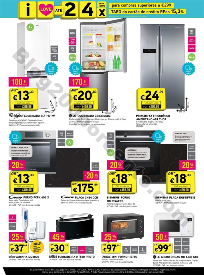 Antevisão folheto RADIO POPULAR Promoções de 16