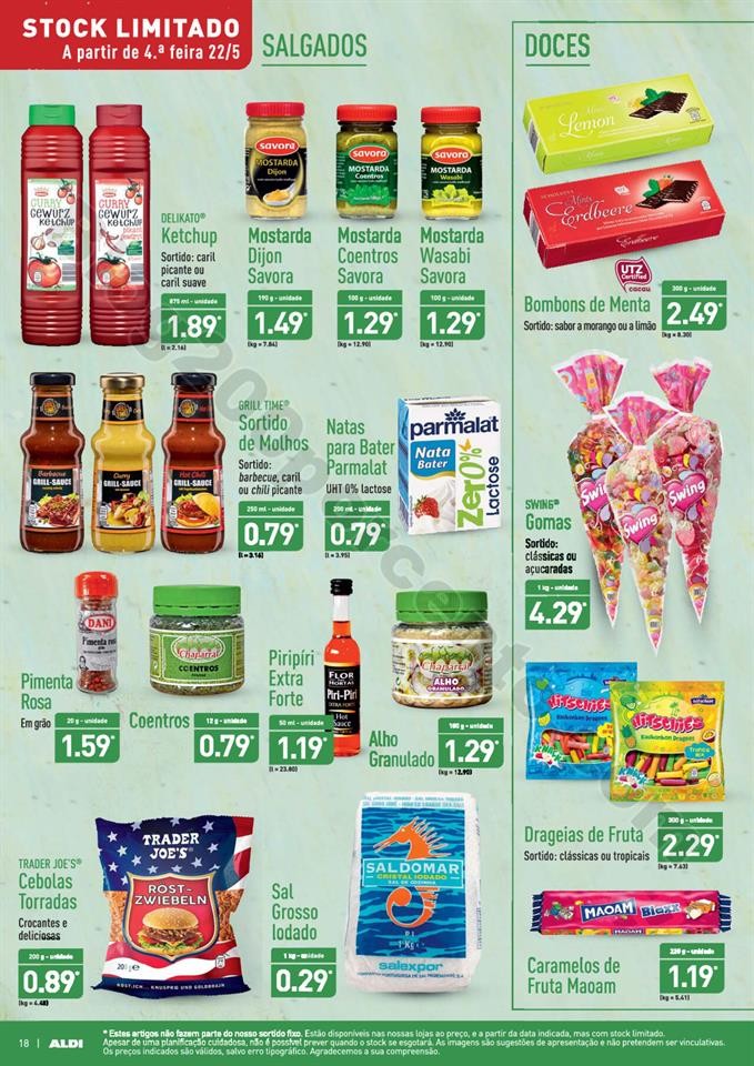 Antevisão Folheto ALDI Promoções a partir de 22