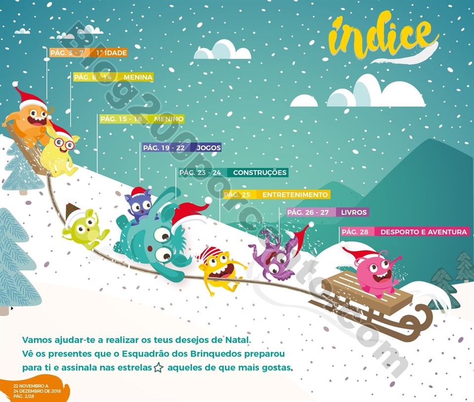 Antevisão Folheto INTERMARCHÉ Brinquedos Natal P