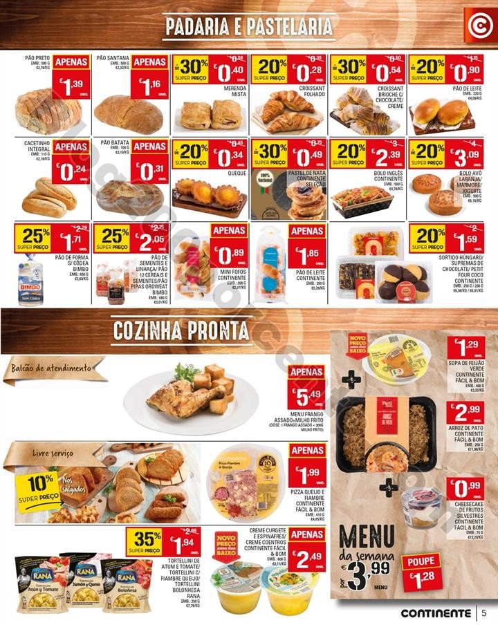 Antevisão Folheto CONTINENTE 8 a 14 outubro Madei