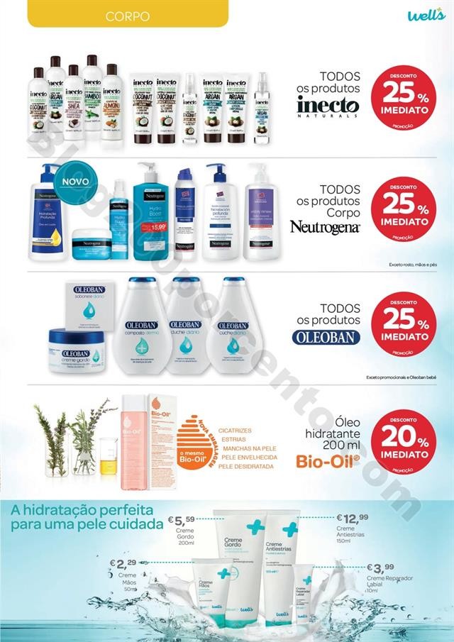 Antevisão Folheto WELLS Verão Promoções de 18 