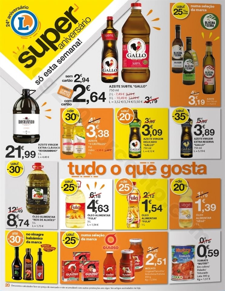 Antevisão Folheto E-LECLERC Aniversário promoç