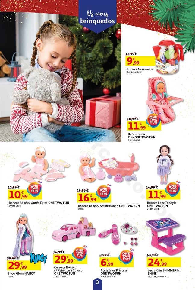 Antevisão Folheto AUCHAN Natal Promoções de 29 