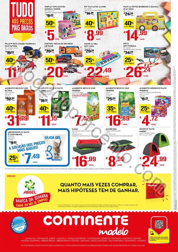 Antevisão Folheto CONTINENTE Madeira promoções 