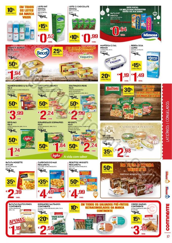 Antevisão Folheto CONTINENTE Promoções de 13 a 