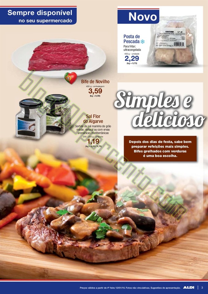 Antevisão Folheto ALDI Promoções a partir de 13