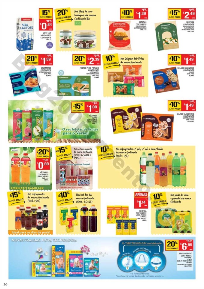 Antevisão Folheto CONTINENTE Promoções de 14 a 
