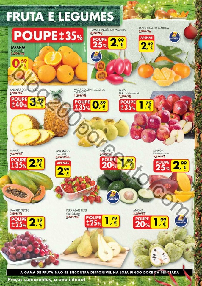 Antevisão Folheto PINGO DOCE Madeira promoções 