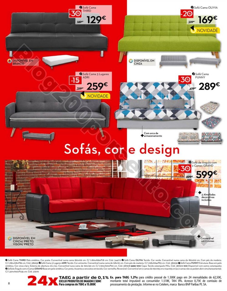 Antevisão Folheto CONFORAMA Mundial promoções d