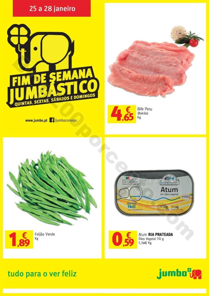 Antevisão Folheto JUMBO Fim de semana promoções