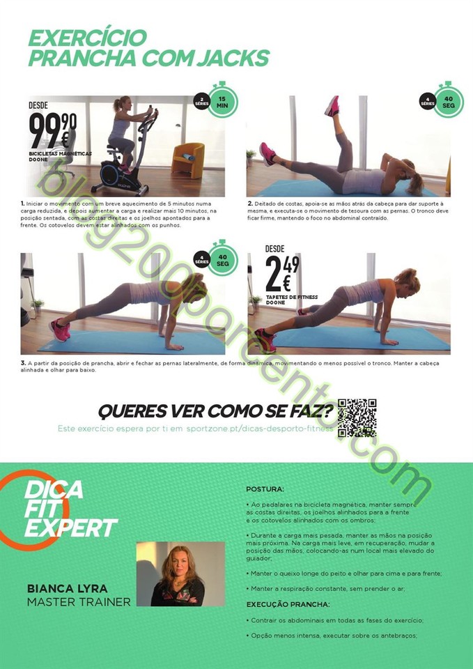 Novo Folheto SPORT ZONE Promoções até 31 outubr