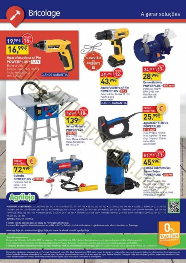 Antevisão Folheto AGRILOJA promoções de 3 a 30 