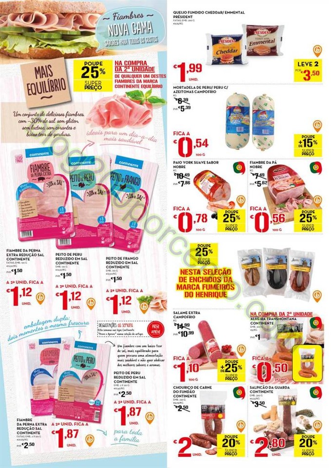 Antevisão Folheto CONTINENTE Promoções de 5 a 1