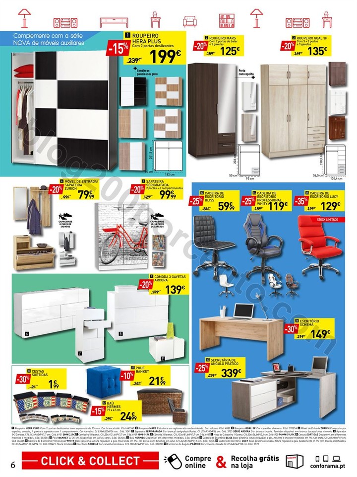 Antevisão Folheto CONFORAMA Saldos promoções de