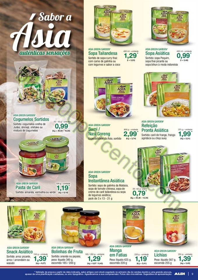 Antevisão Folheto ALDI Promoções a partir de 20