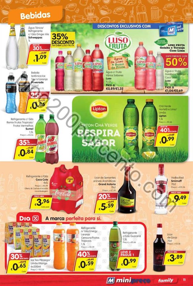 Antevisão Folheto MINIPREÇO Family promoções d
