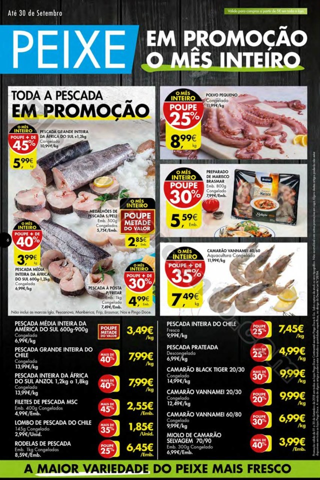 Antevisão Folheto PINGO DOCE Frescos promoções 