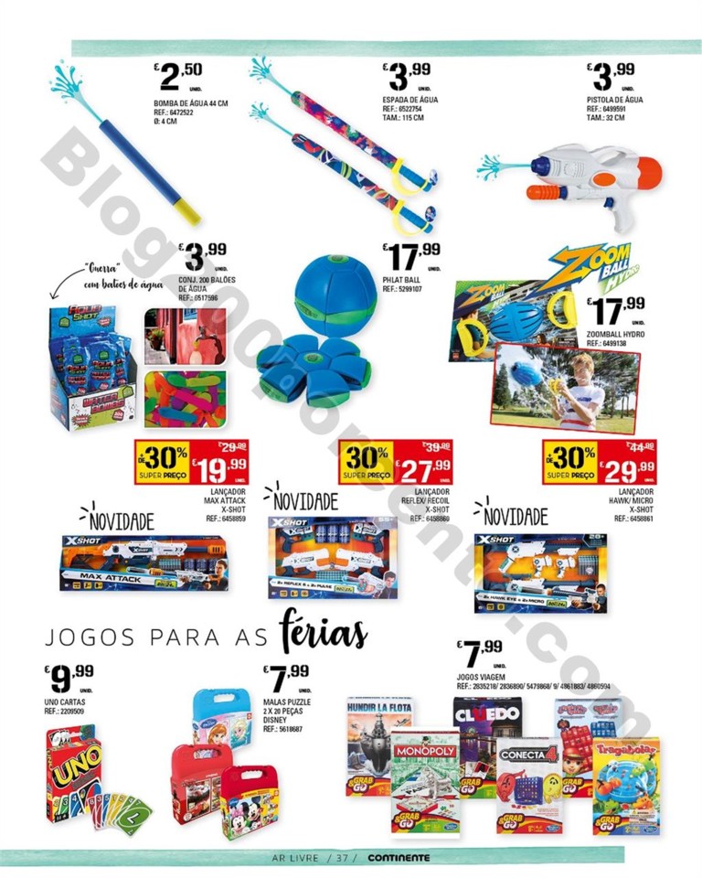 Antevisão Folheto CONTINENTE Ar livre Promoções