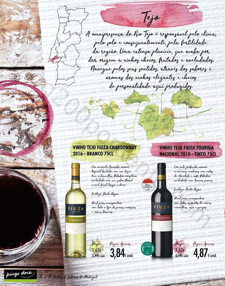 Novo Folheto PINGO DOCE Vinhos &amp; Sabores promoçõ