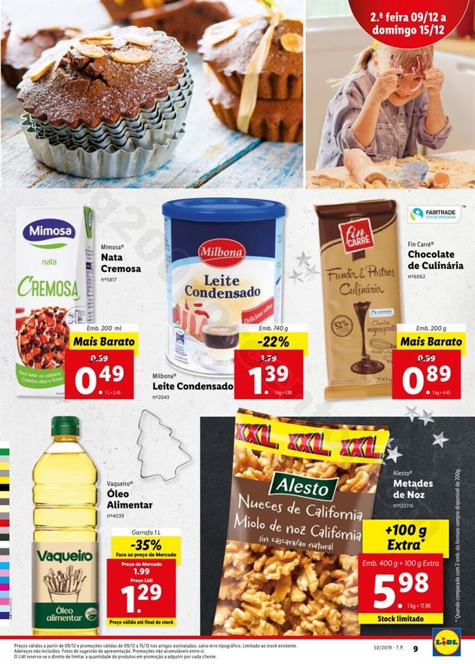 Antevisão Folheto LIDL Promoções a partir de 9 