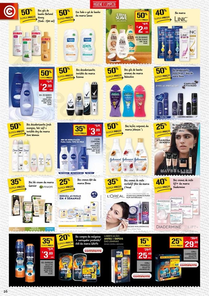 Antevisão Folheto CONTINENTE Promoções de 5 a 1