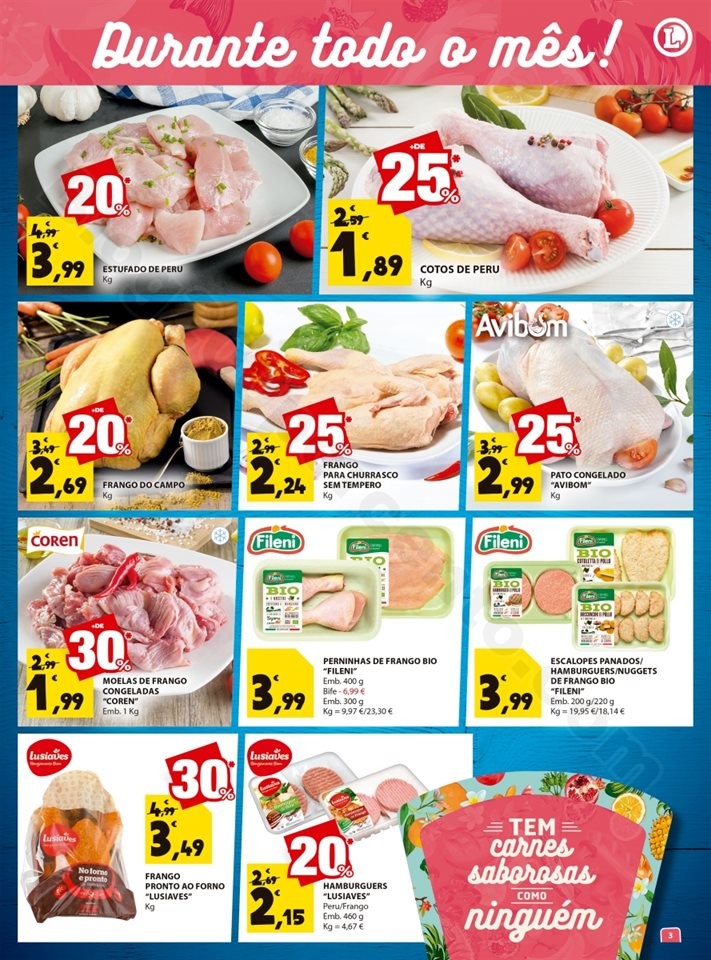 Antevisão Folheto E-LECLERC Frescos Promoções d