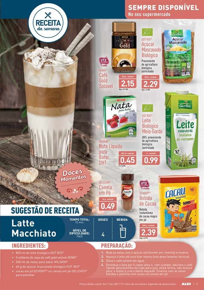 Antevisão Folheto ALDI Natal + Promoções a part