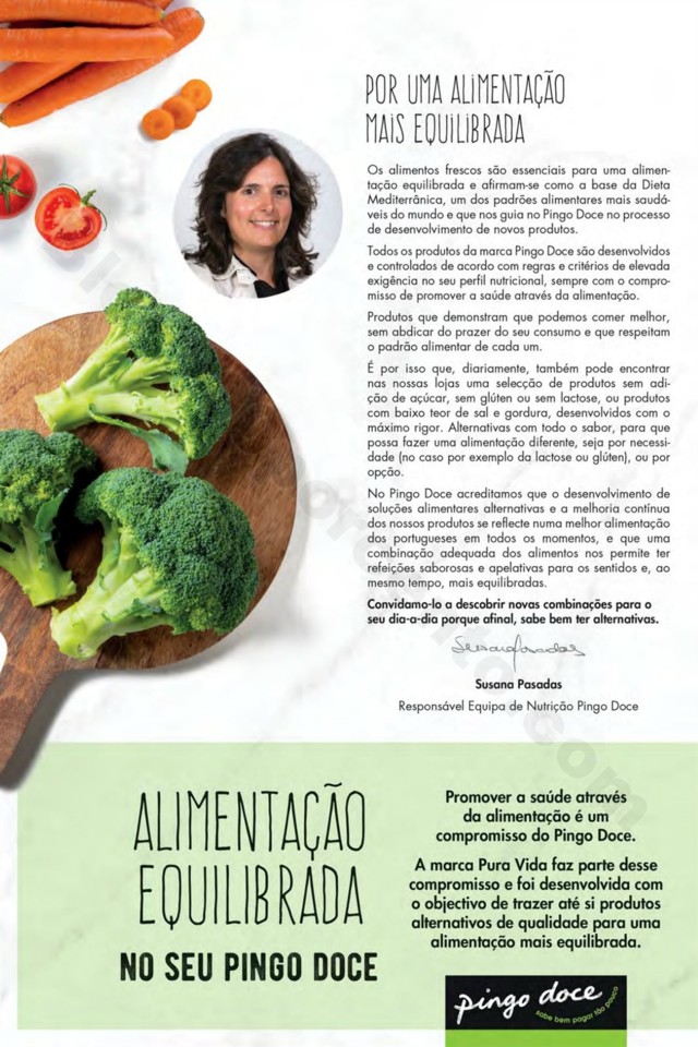Antevisão Folheto PINGO DOCE Alimentação Saudá