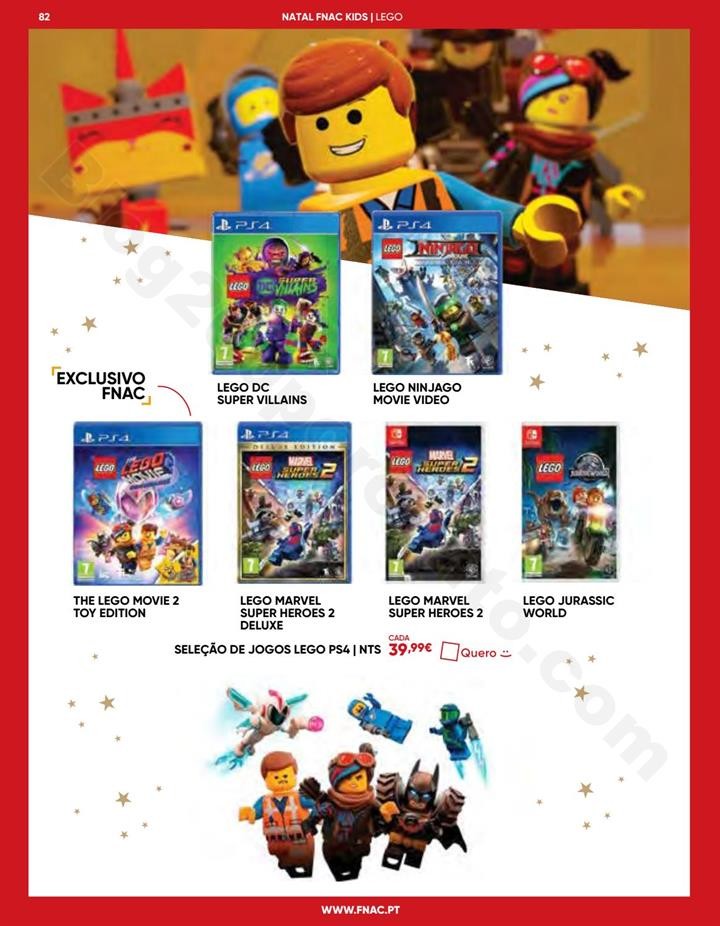 Antevisão Folheto Natal FNAC Kids promoções at