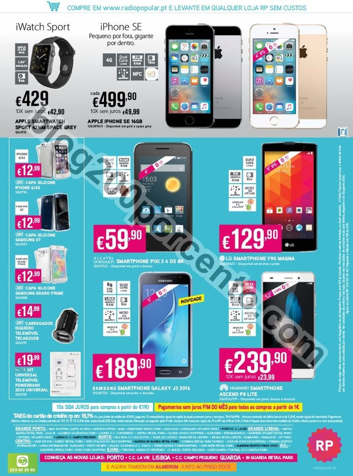 Antevisão Folheto RADIO POPULAR Promoções de 3 