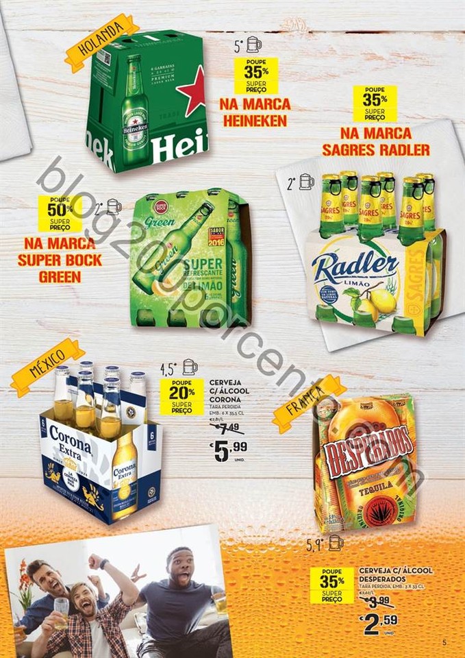 Antevisão Folheto CONTINENTE Cervejas e Mariscos 