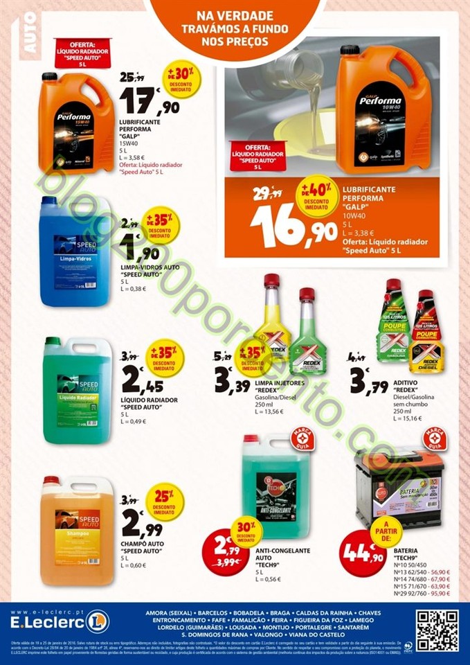 Antevisão Folheto E-LECLERC Promoções de 19 a 2