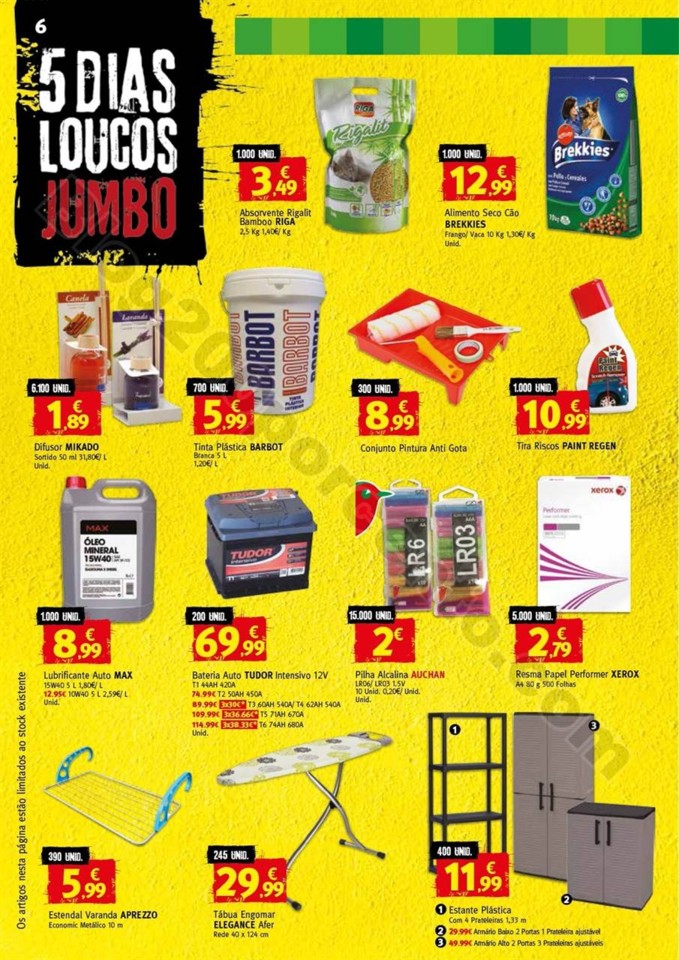 Antevisão Folheto JUMBO - JUMBO BOX 5 dias loucos