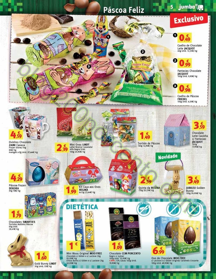 Antevisão Folheto JUMBO Páscoa de 9 a 27 março 