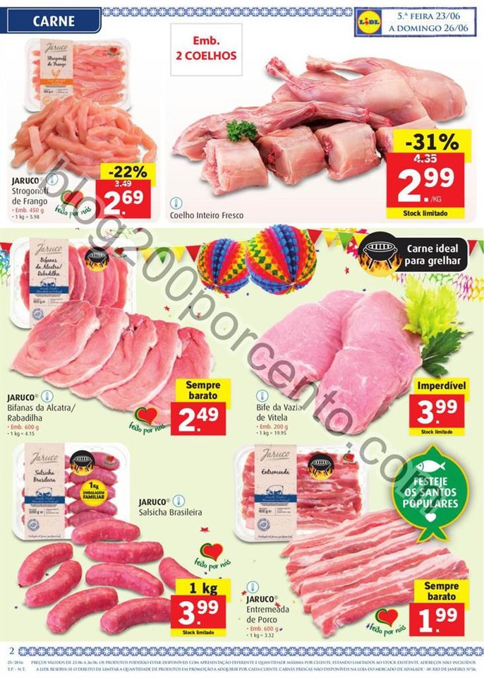 Antevisão Folheto LIDL Promoções de 23 a 29 jun