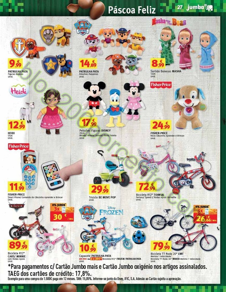 Antevisão Folheto JUMBO Páscoa de 9 a 27 março 