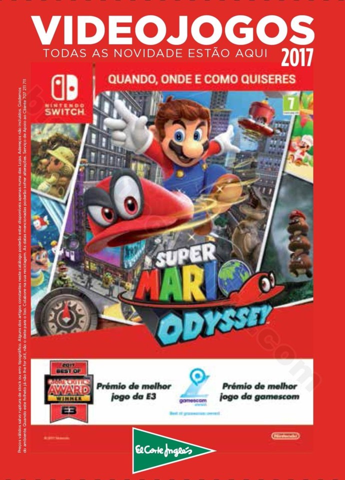 Antevisão Folheto Brinquedos Natal El Corte Ingl