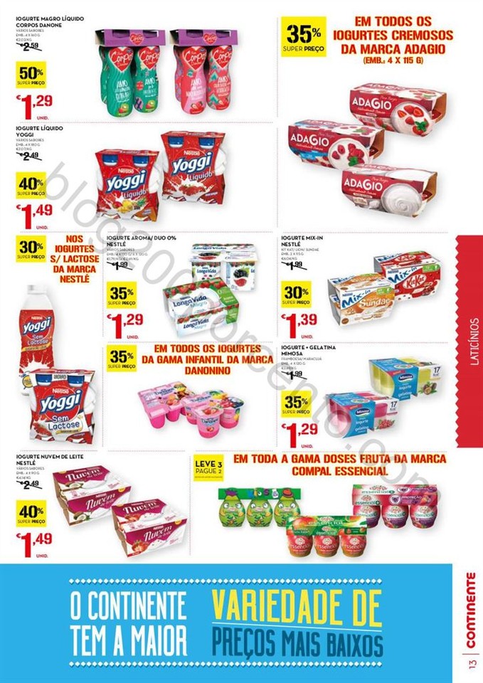 Antevisão Folheto CONTINENTE Madeira promoções 