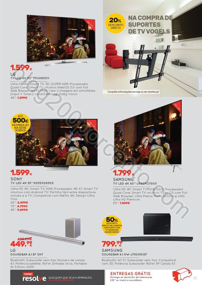 Antevisão Folheto WORTEN Natal de 30 novembro a 2