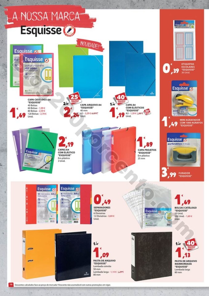 Antevisão Folheto E-LECLERC Regresso às aulas p