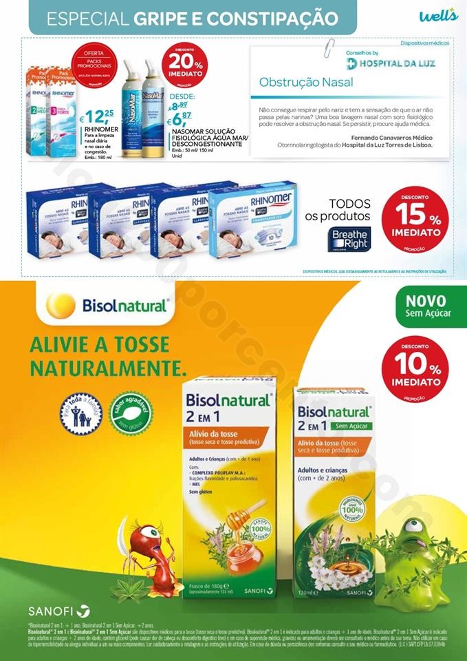 Antevisão Folheto WELLS Inverno Promoções de 12