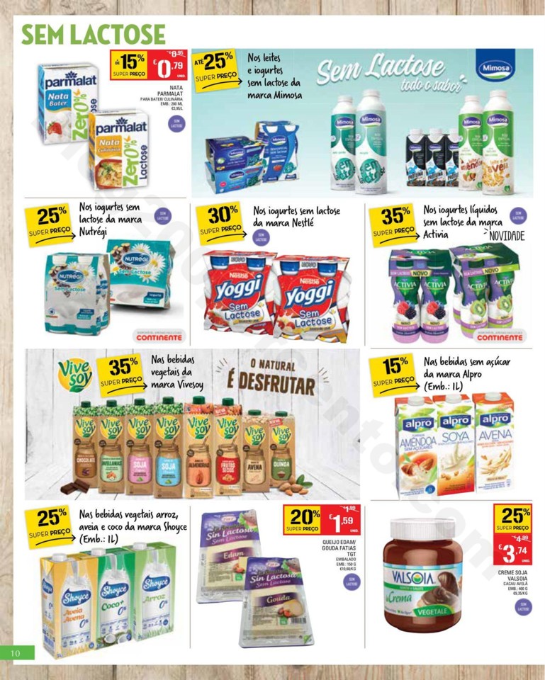 Antevisão Folheto CONTINENTE Bio &amp; Saudável prom