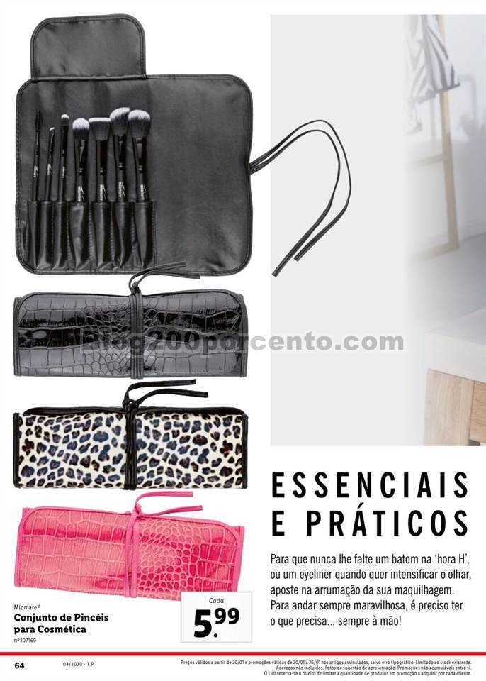 Antevisão Folheto LIDL Beleza Promoções de 20 a