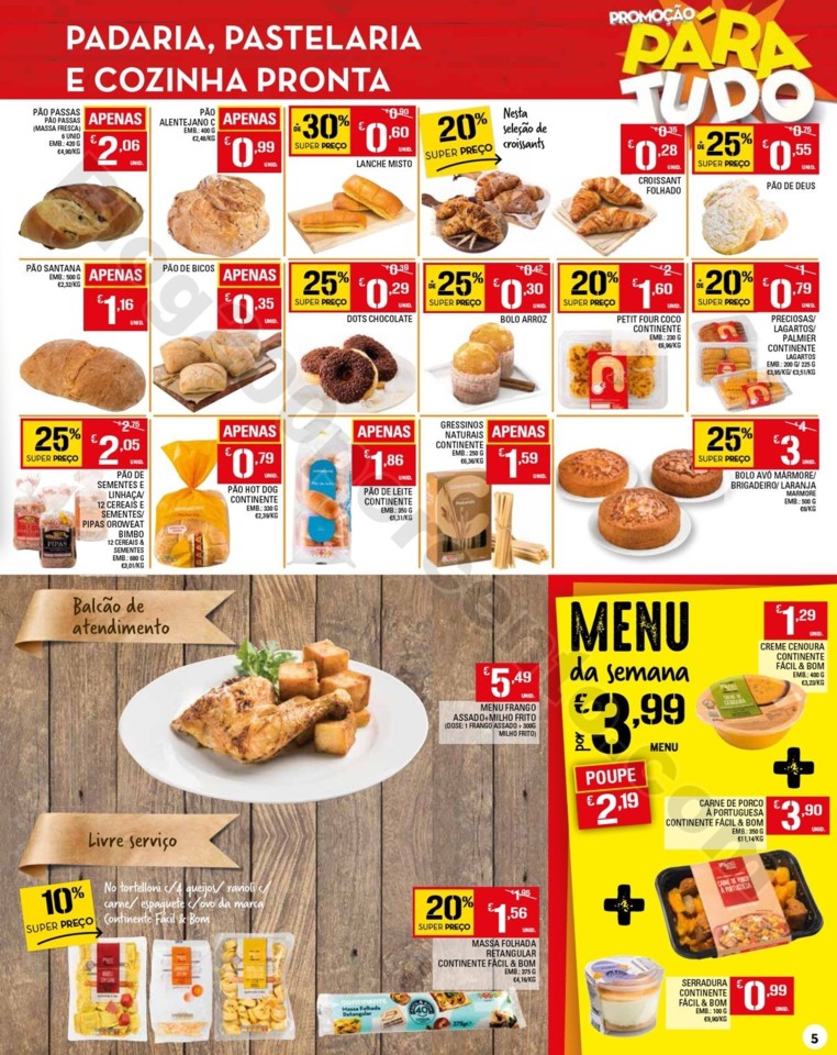 Antevisão Folheto CONTINENTE Madeira Promoções 