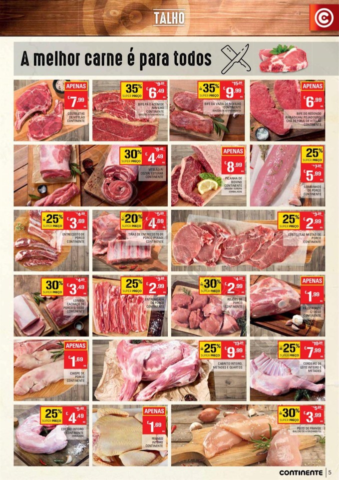 Antevisão Folheto CONTINENTE Promoções de 16 a 