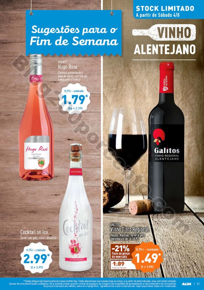 Antevisão Folheto ALDI Promoções a partir de 1 