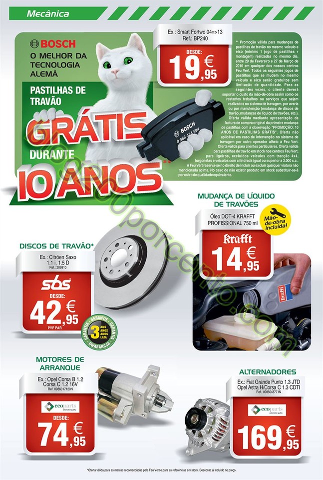 Antevisão Folheto FEU VERT Promoções de 29 feve