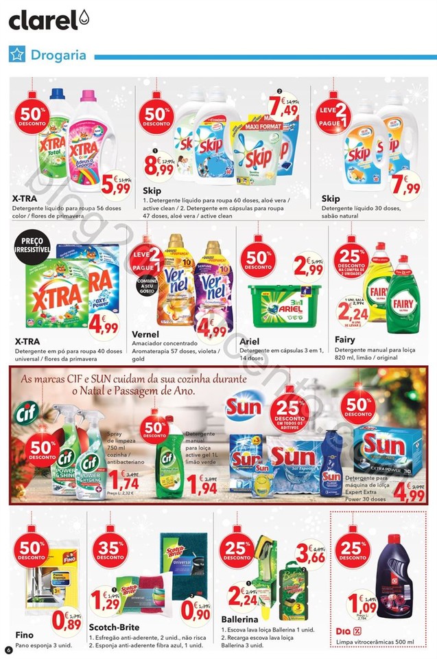 Antevisão Folheto CLAREL Promoções de 15 a 28 d