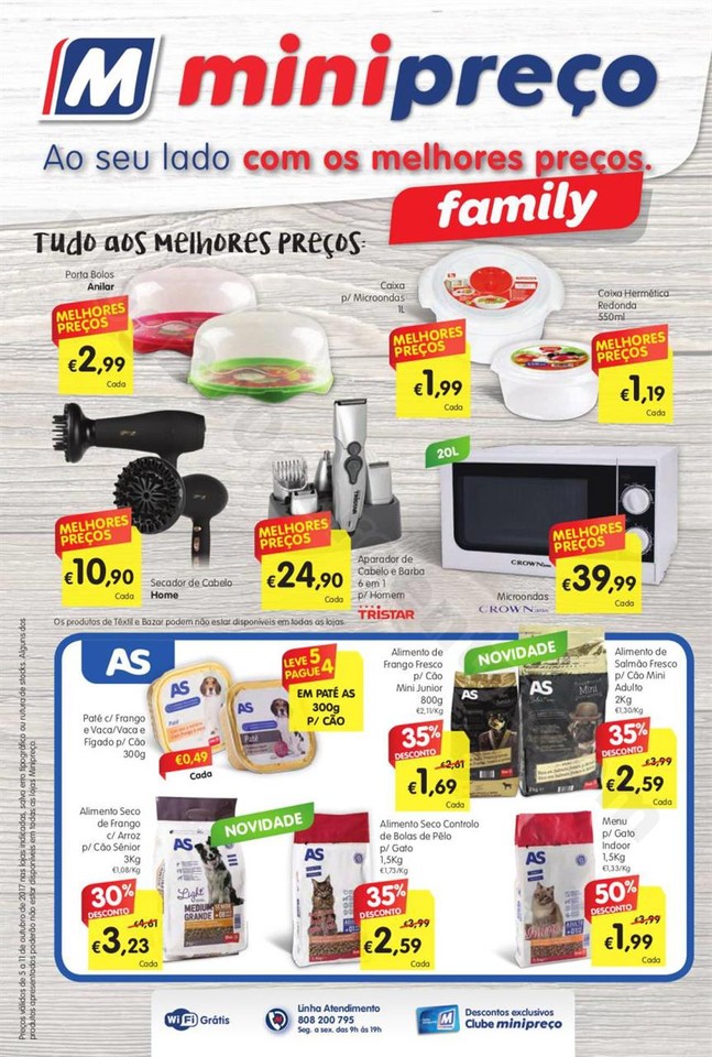 Antevisão Folheto MINIPREÇO Family promoções d